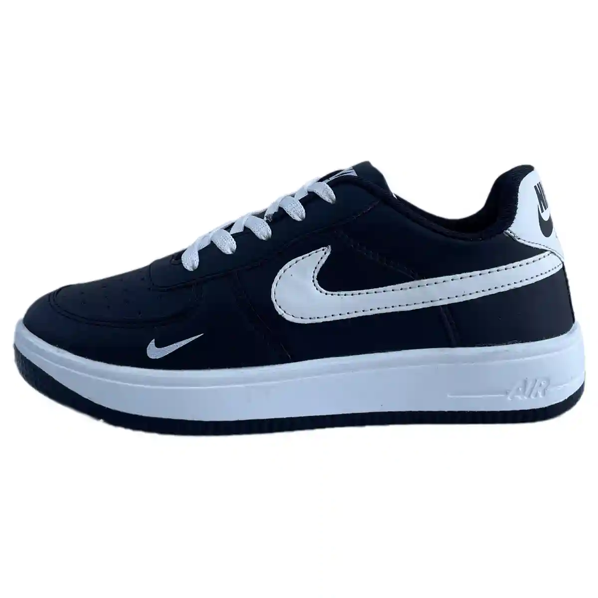 کفش اسپرت  زنانه و مردانه نایک ایر nike air مشکی سفید کد 186